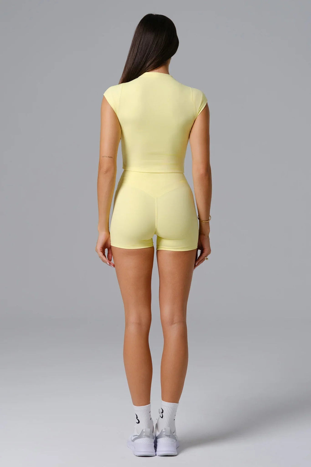 Alexa Crop Top - Lemon