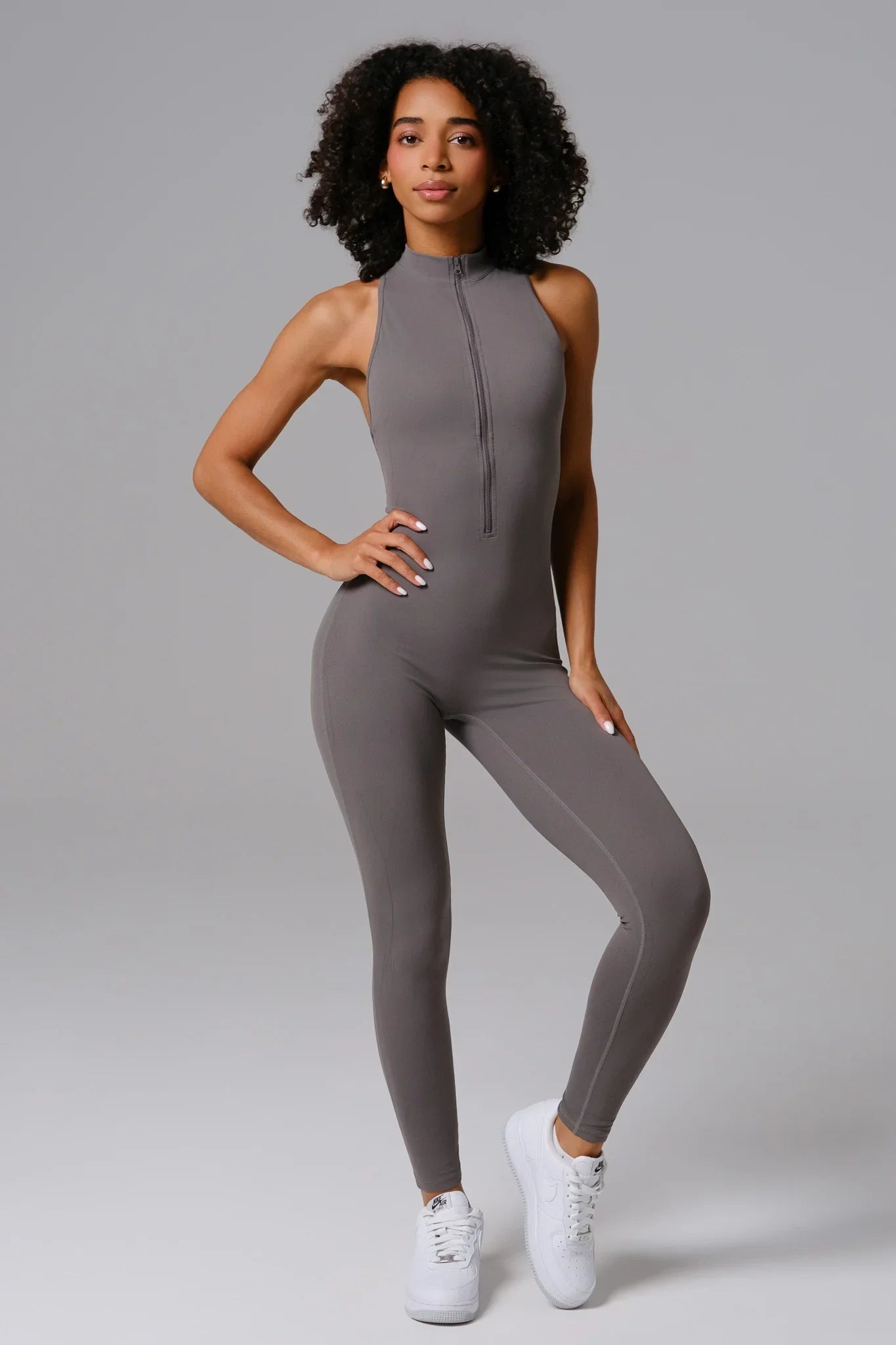 Anita Jumpsuit - Aesthetic Gray