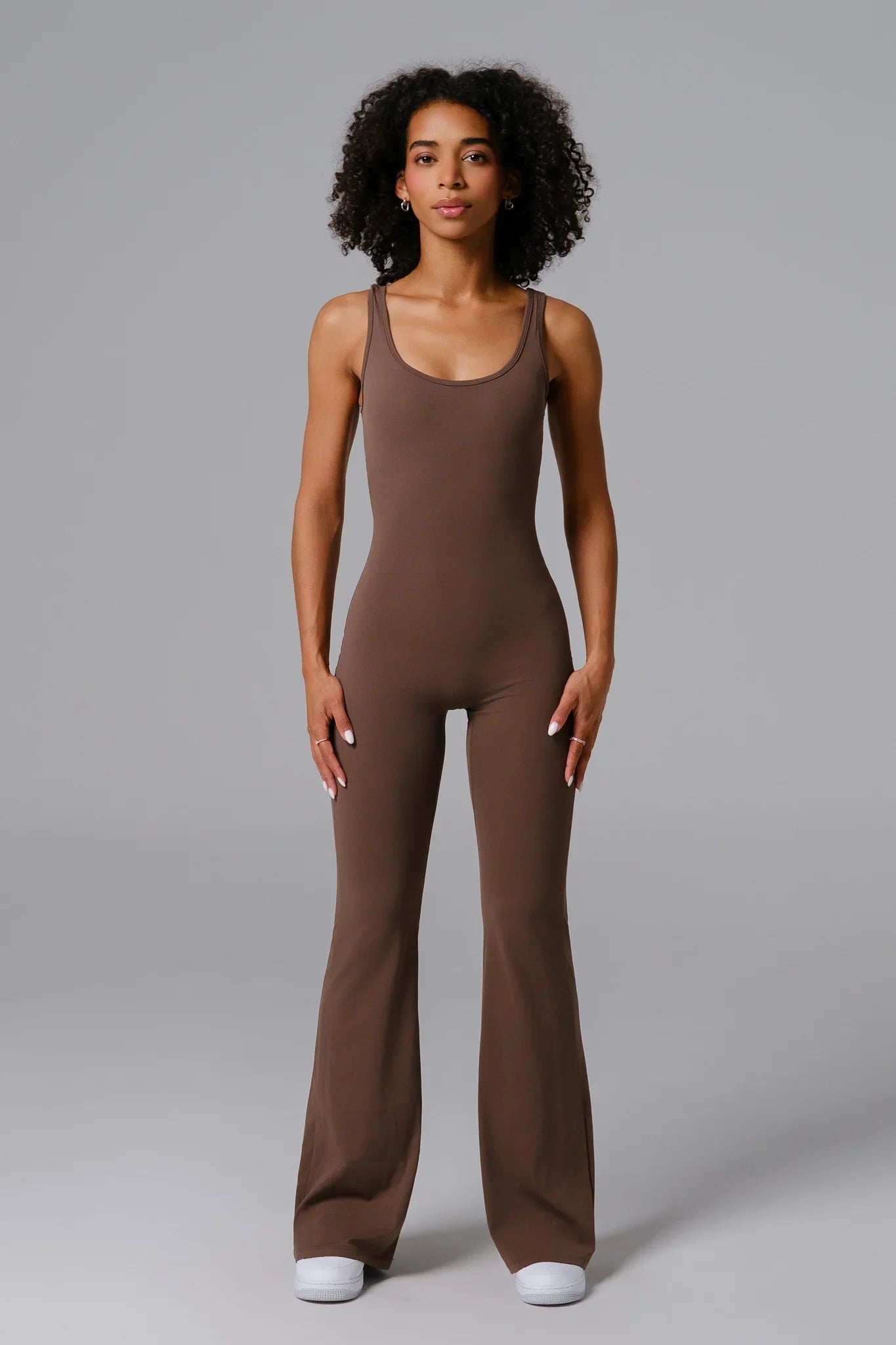 Ariana Jumpsuit - Ash Brown