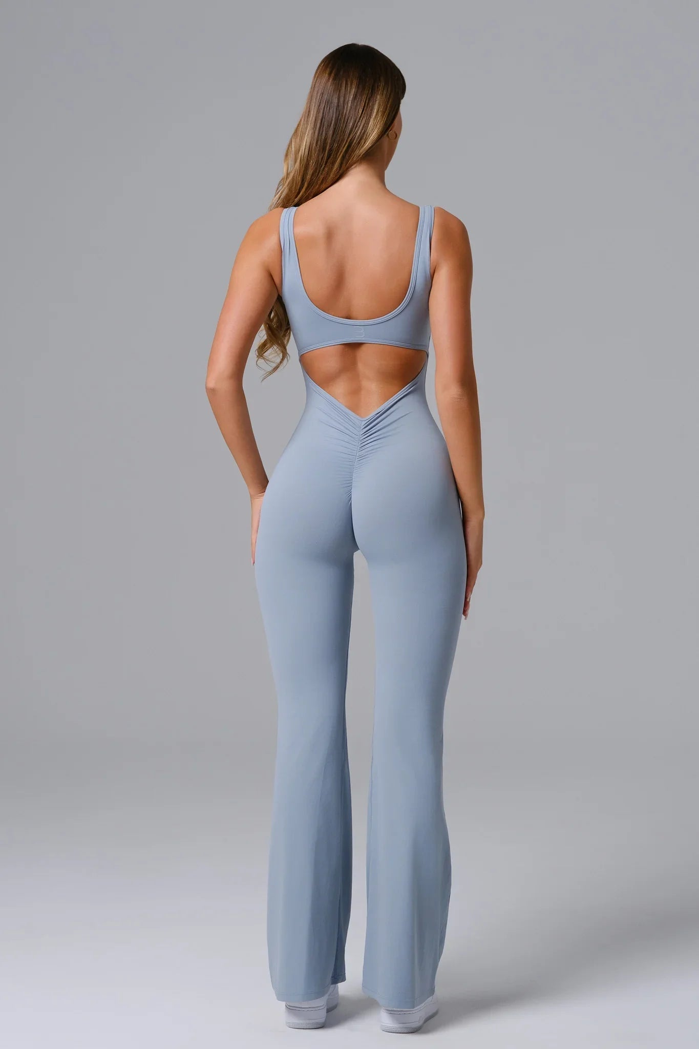 Ariana Jumpsuit - Silver Blue
