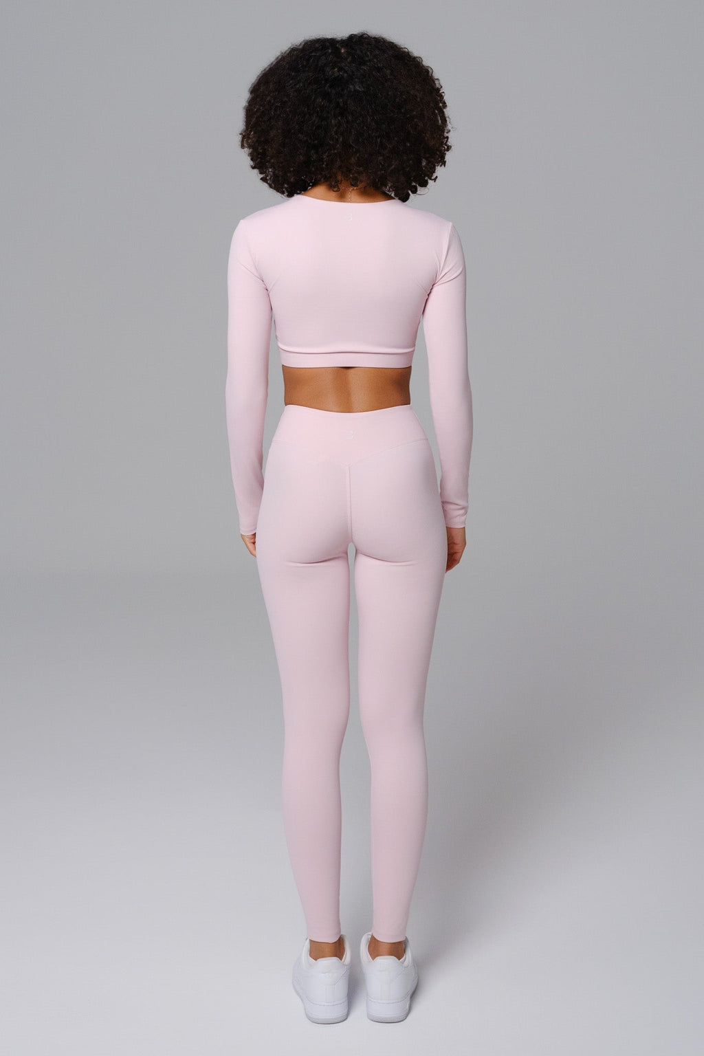 Ashley Long Sleeve Top - Blush Pink