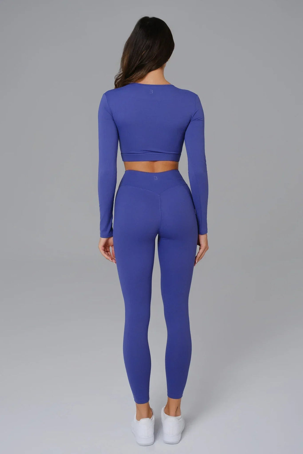 Ashley Long Sleeve Top - Iris Blue