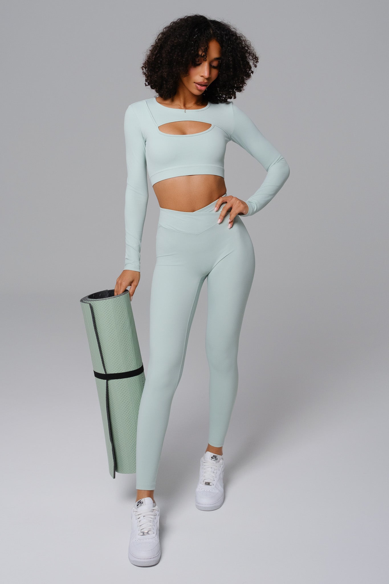 Ashley Leggings - Mint