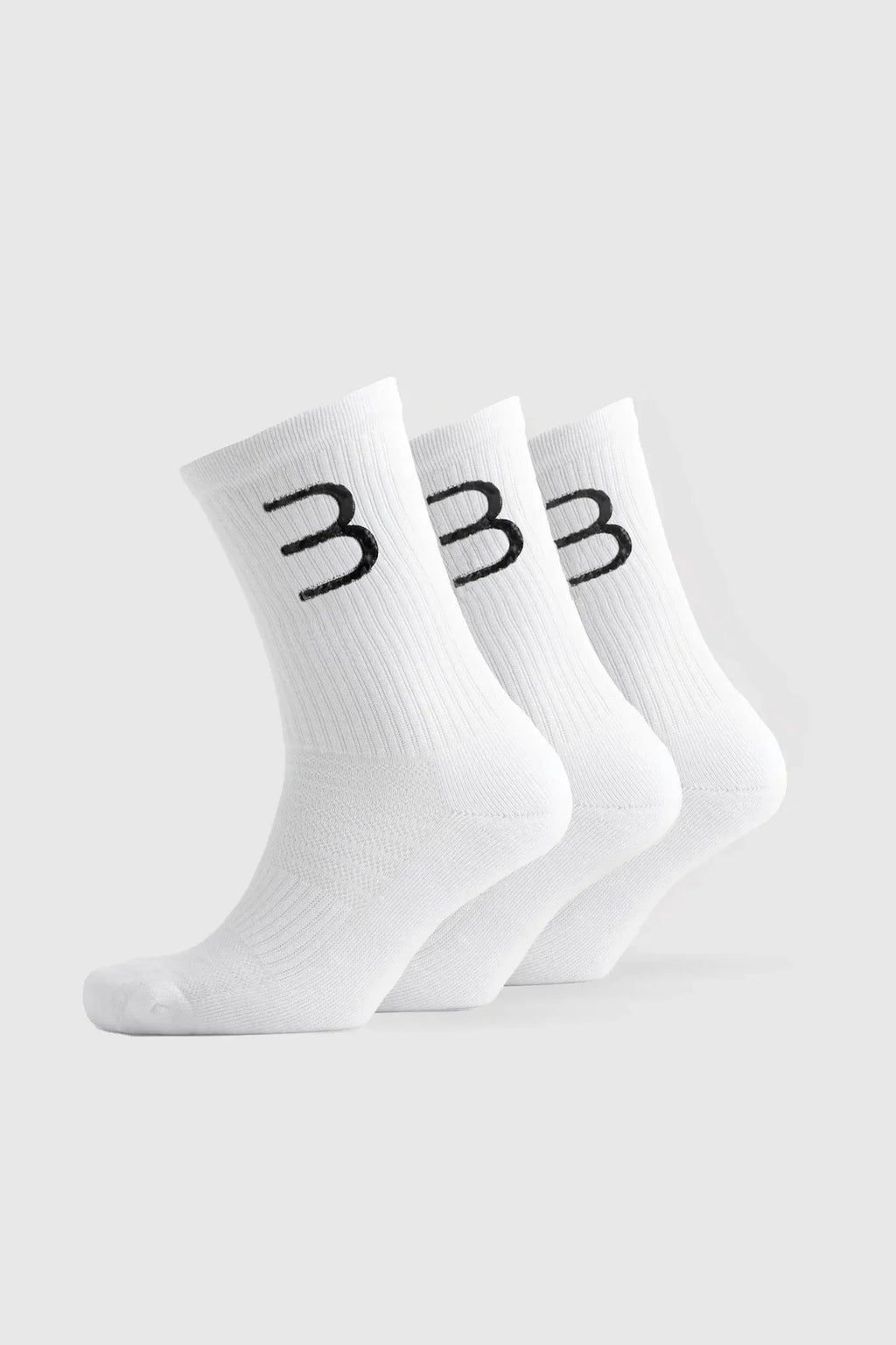 Crew Socks 3-Pack - White