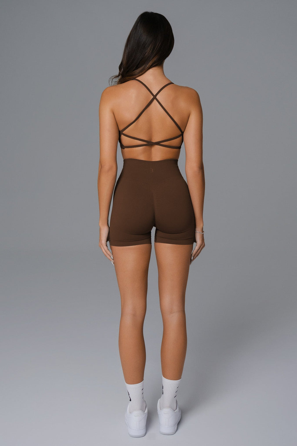 Briana Shorts - Dark Brown