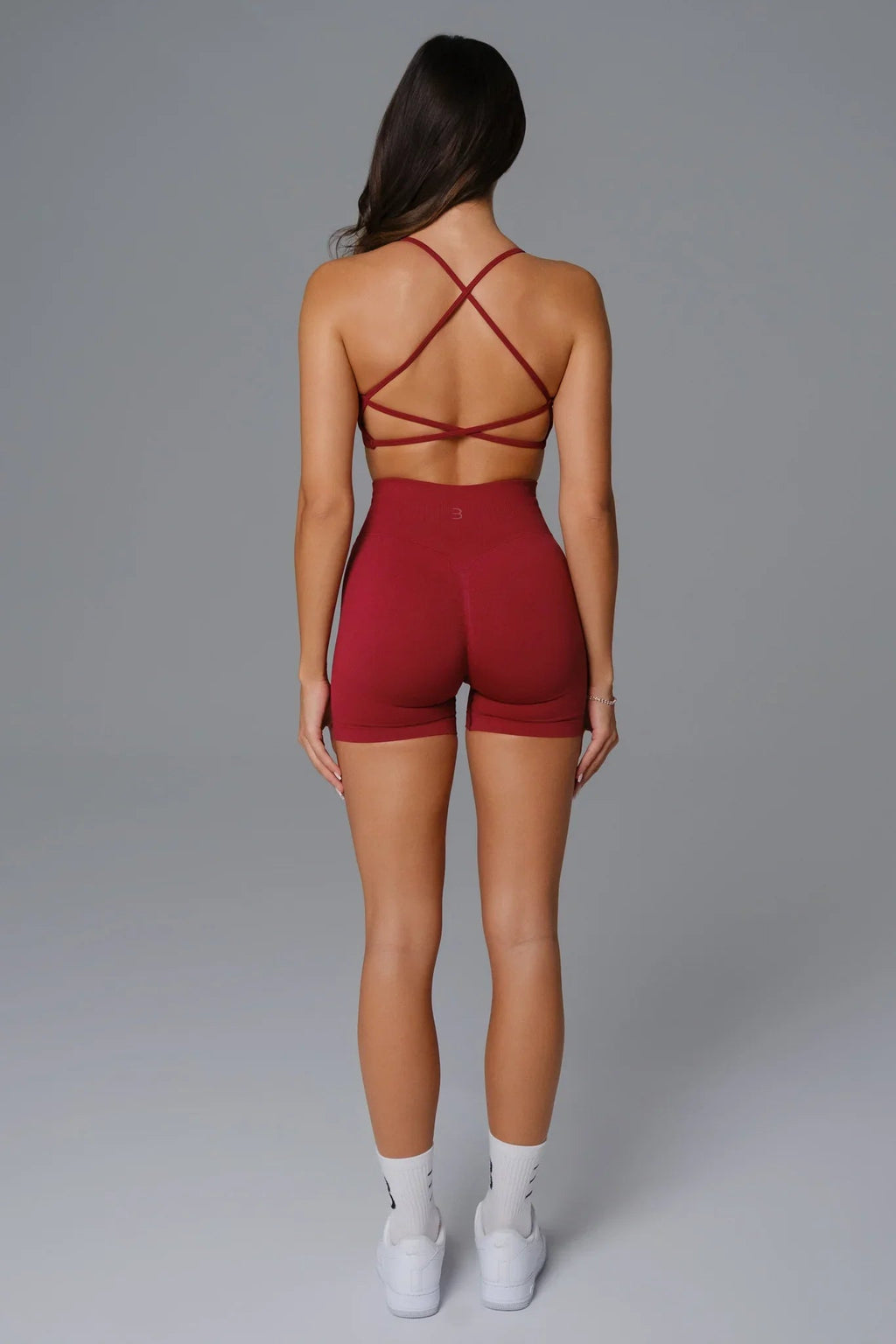 Briana Shorts - Maroon