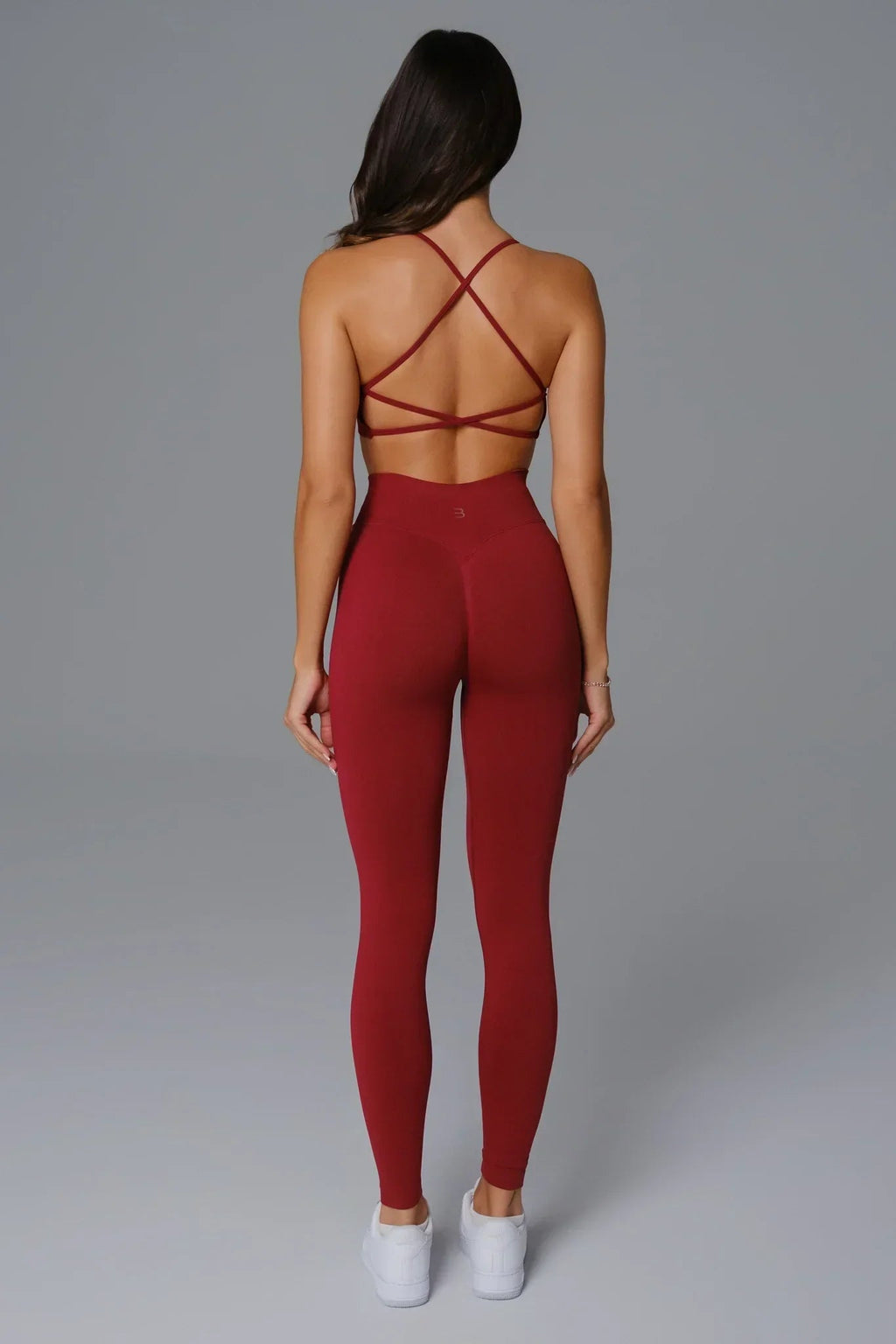 Briana Leggings - Maroon