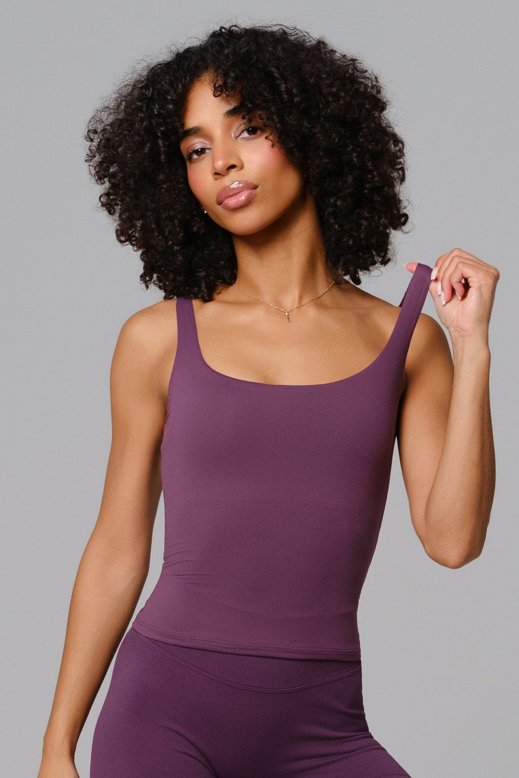 Ellie Sleeveless Top - Purple