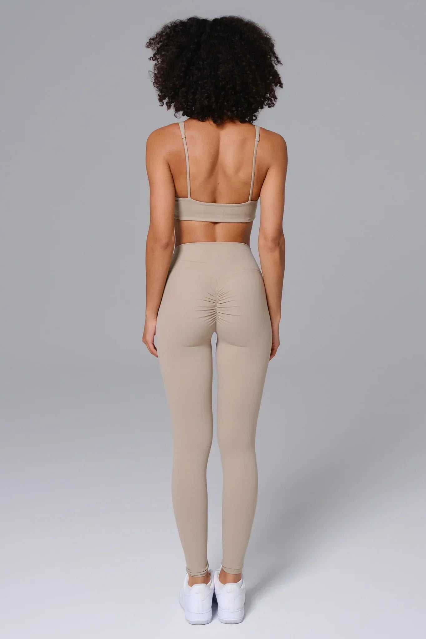 Camila Leggings - Almond Tan