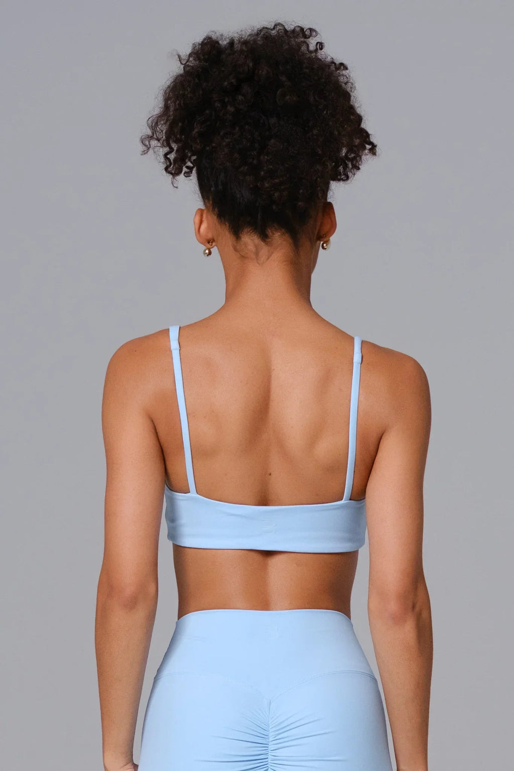 Camila Sports Bra - Crystal Blue