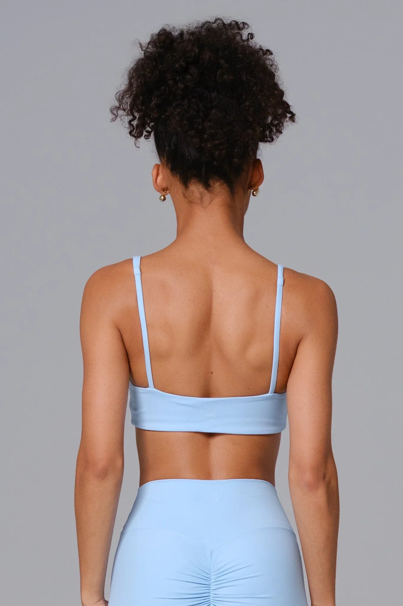 Camila Sports Bra - Crystal Blue