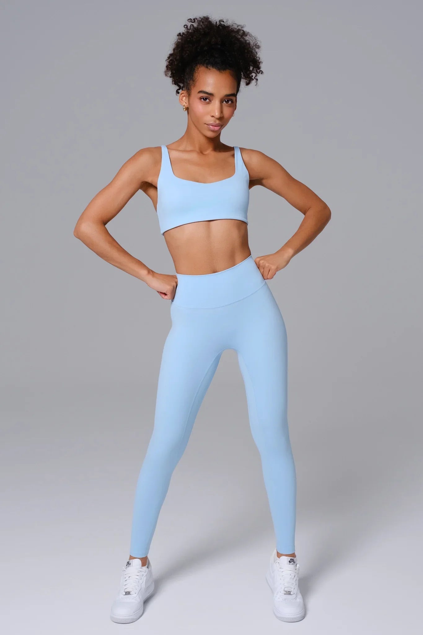 Camila Leggings - Crystal Blue