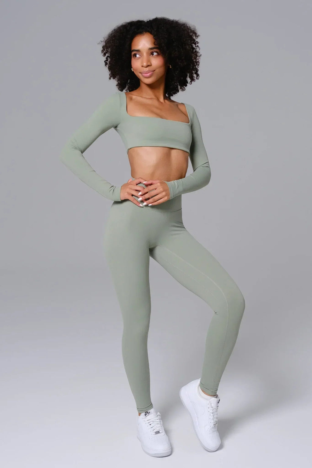 Camila Leggings - Sage