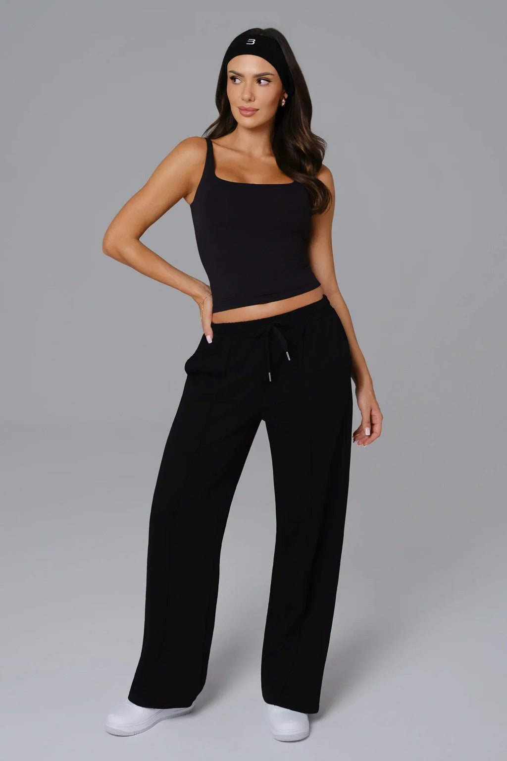 Ellie Sleeveless Top - Black