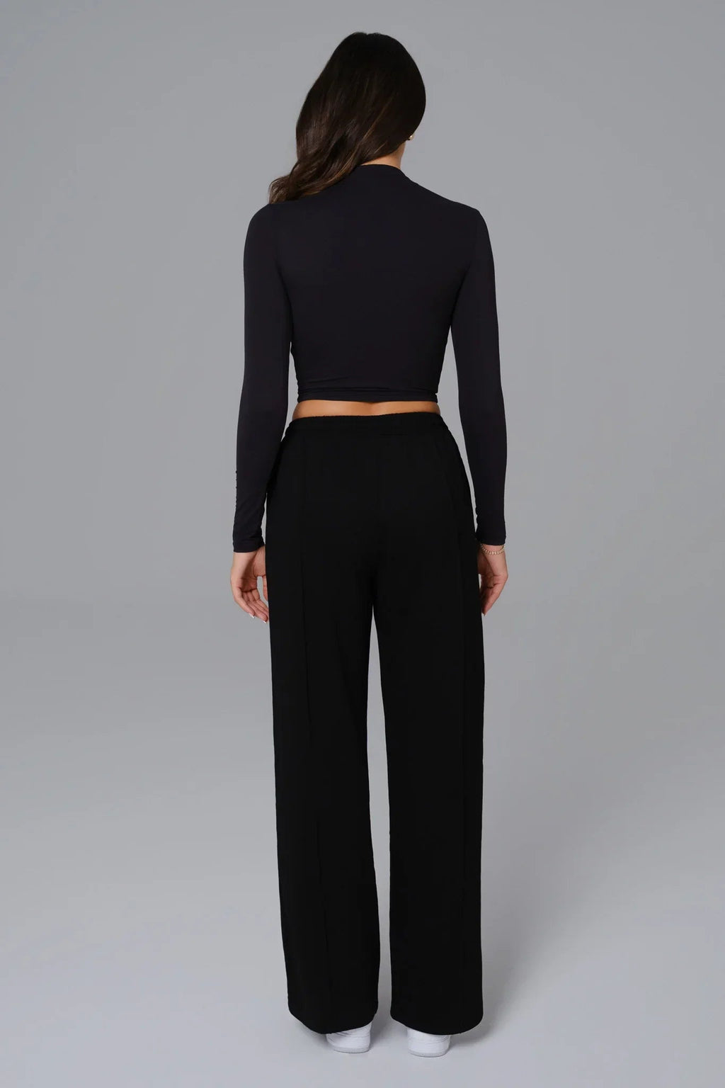 Ellie Long Sleeve Top - Black