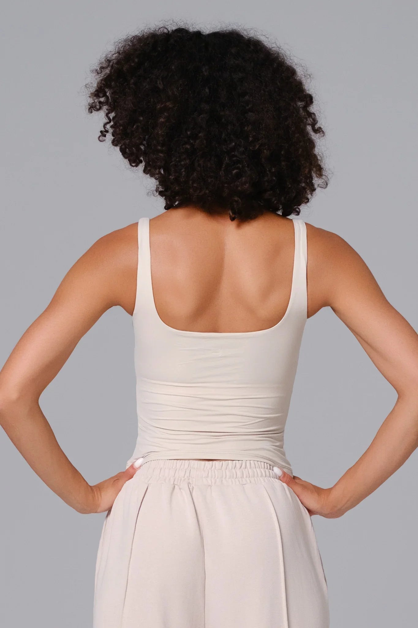 Ellie Sleeveless Top - Ivory