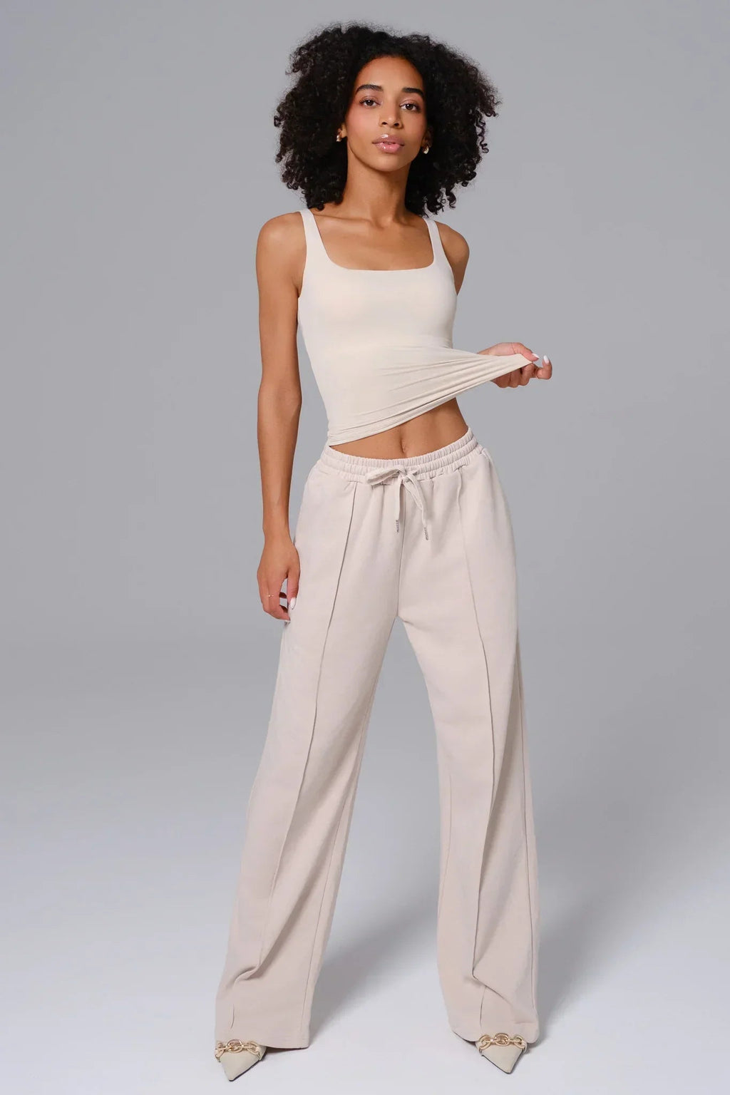 Ellie Sleeveless Top - Ivory