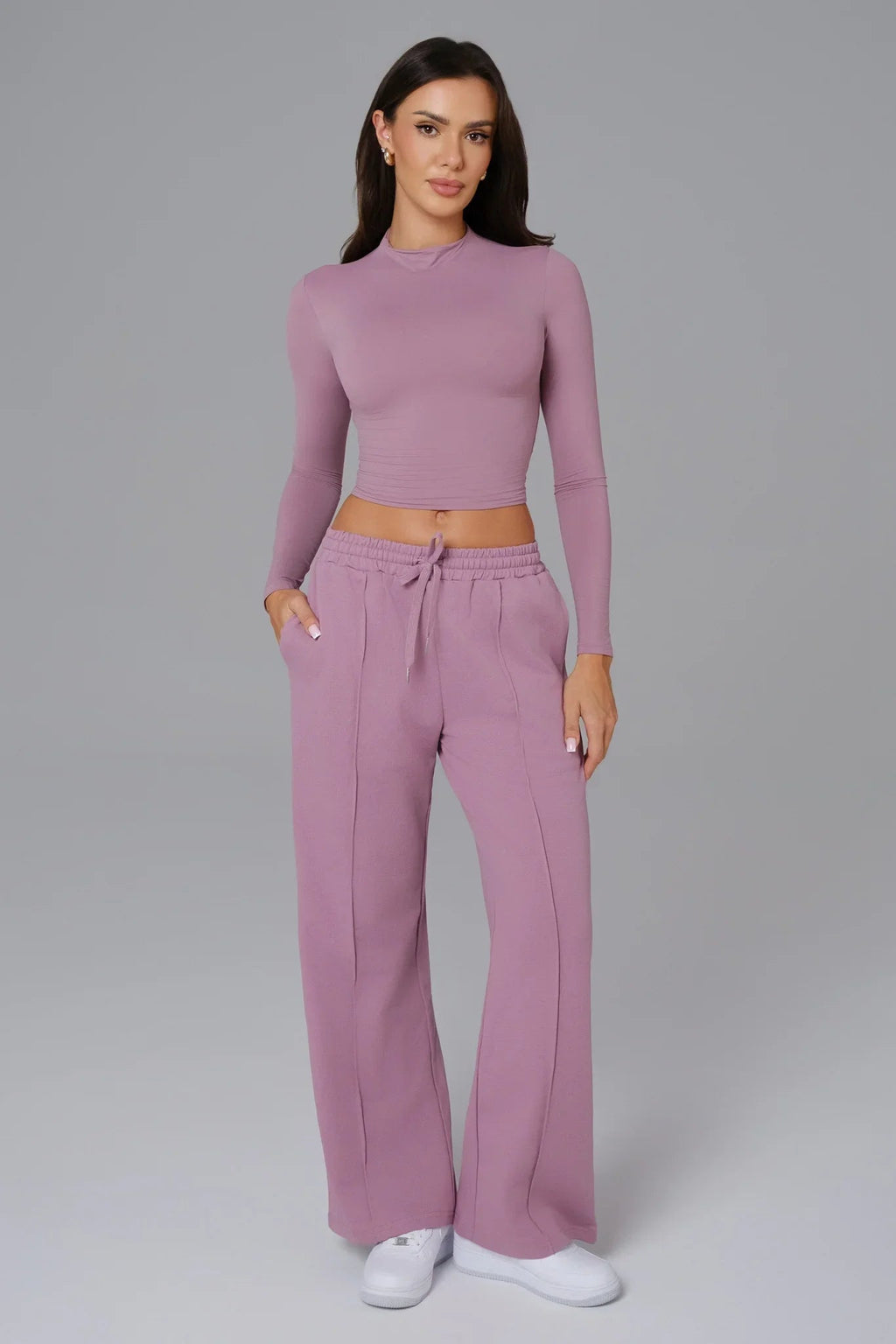 Ellie Sweatpants - Mauve Mist