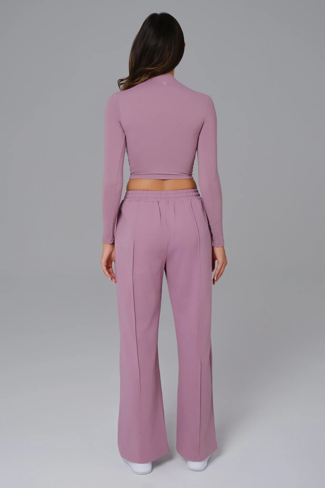 Ellie Long Sleeve Top - Mauve Mist