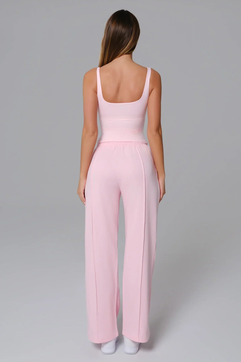 Ellie Sleeveless Top - Misty Rose