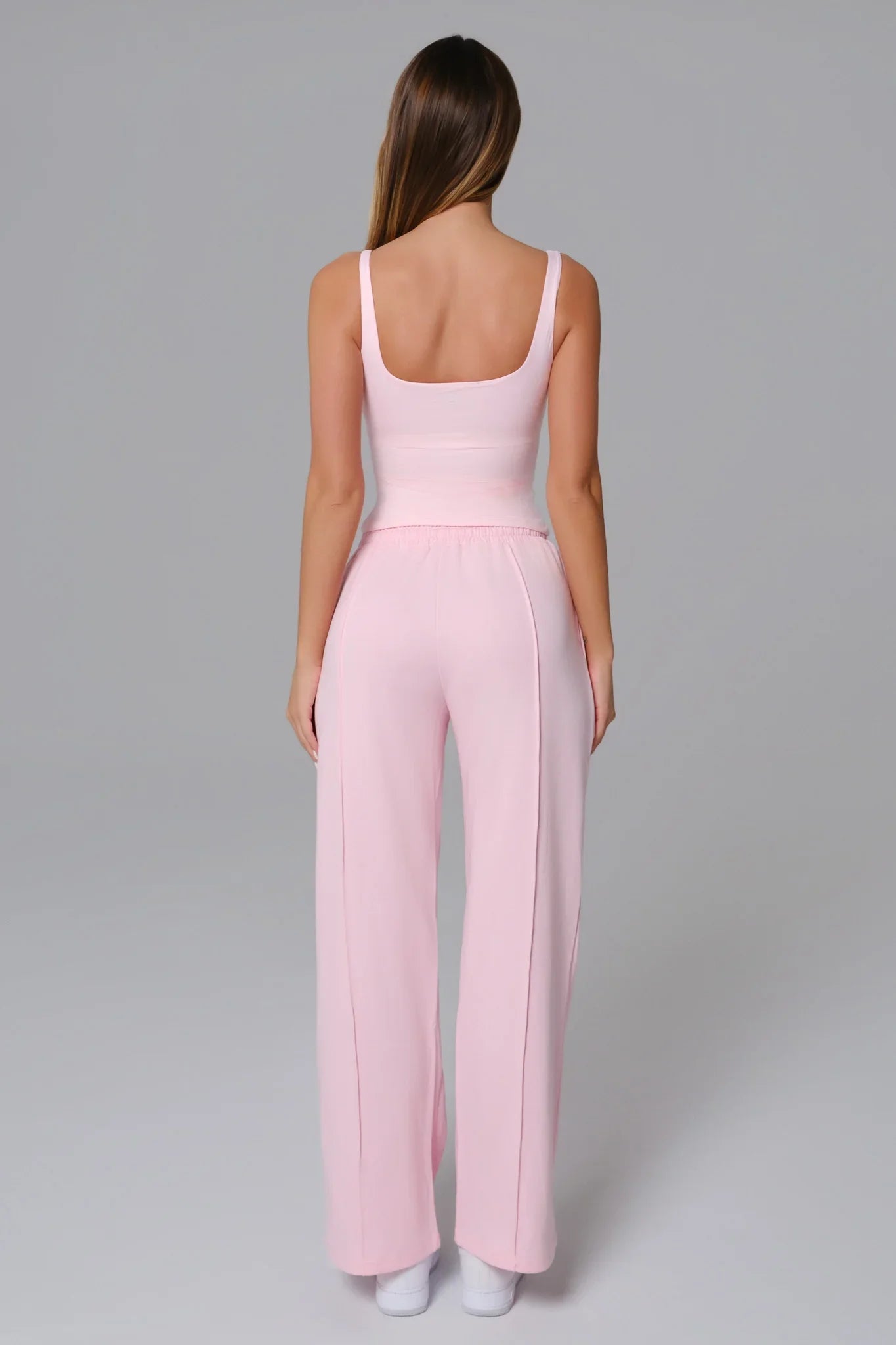 Ellie Sleeveless Top - Misty Rose