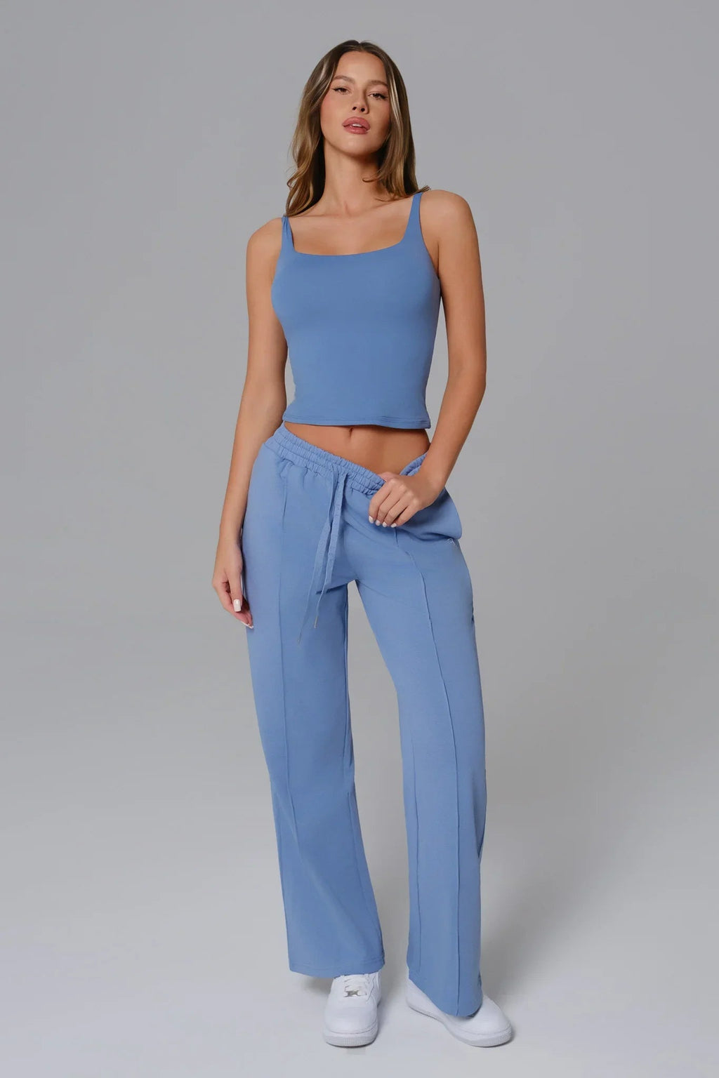 Ellie Sleeveless Top - Parisian Blue