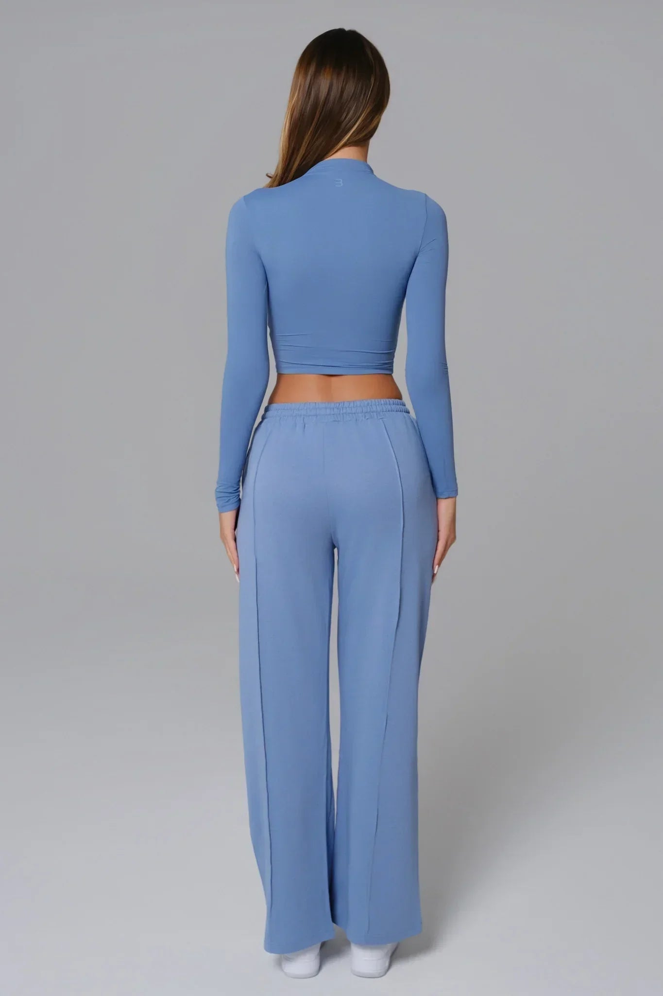 Ellie Long Sleeve Top - Parisian Blue