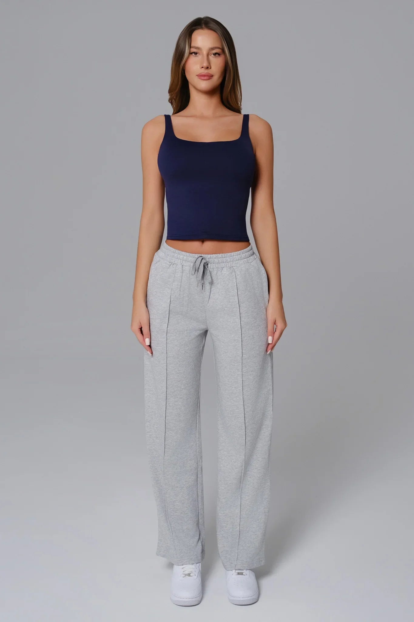 Ellie Sleeveless Top - Deep Navy