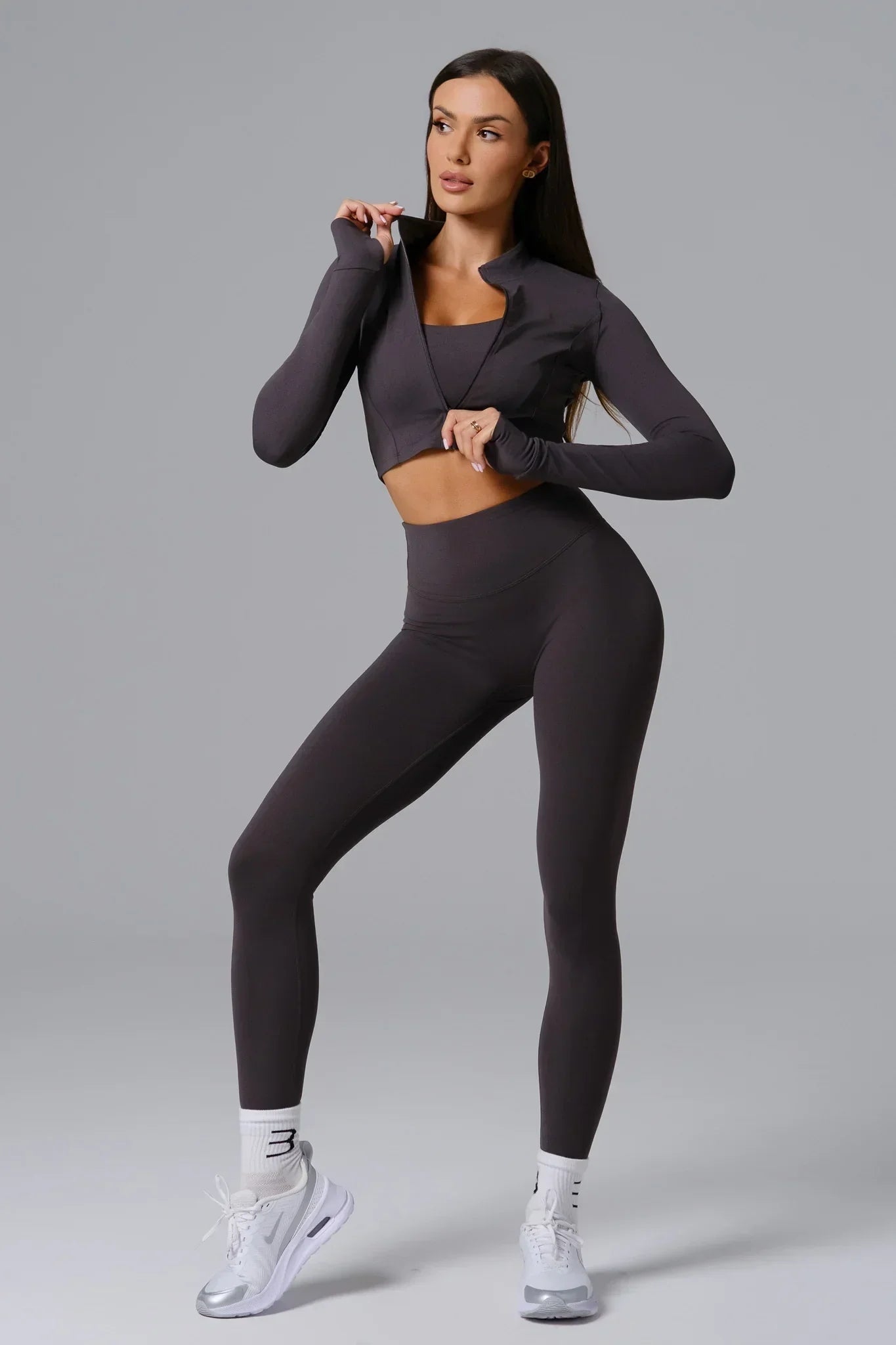 Flex Leggings - Charcoal