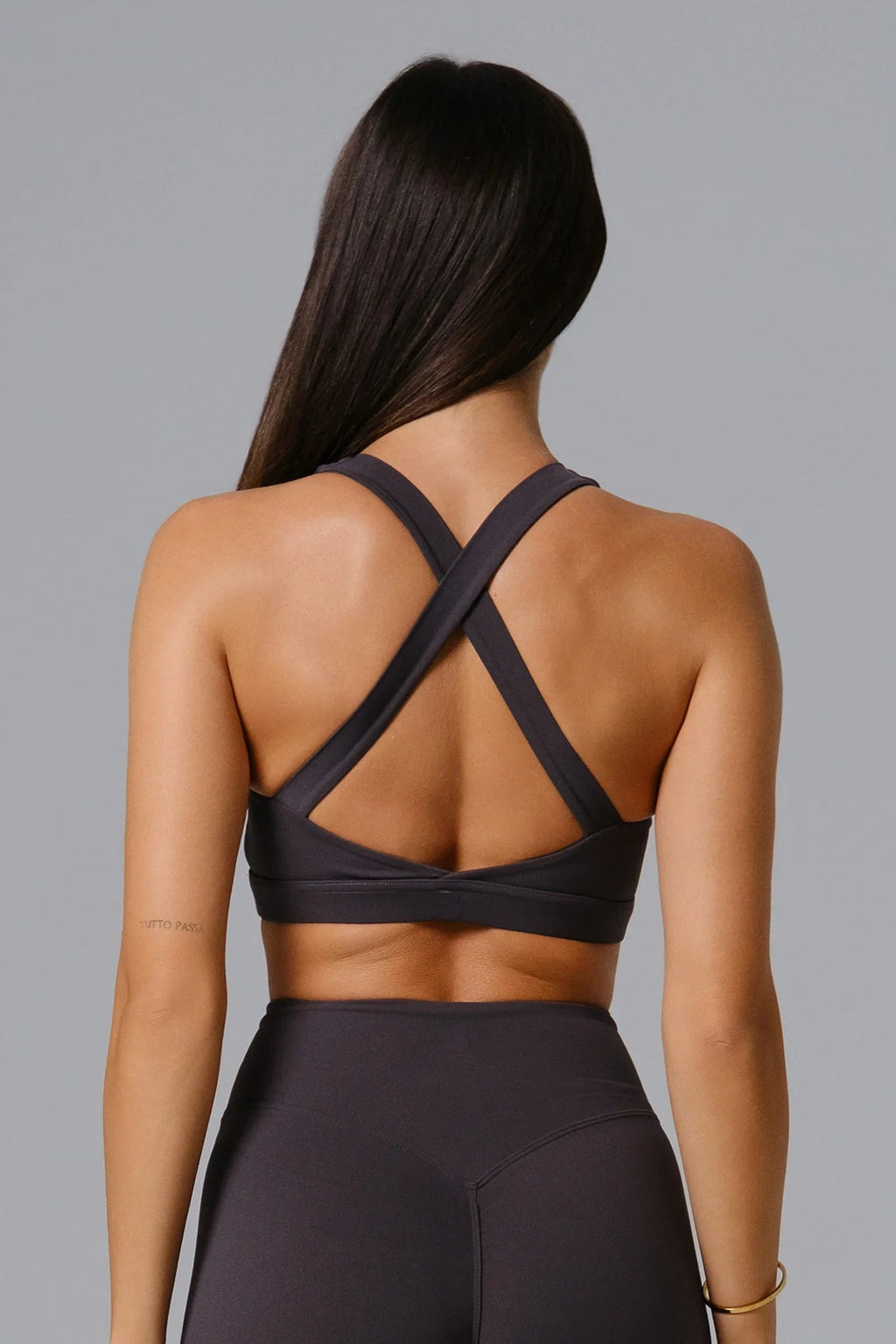 Flex Sports Bra - Charcoal