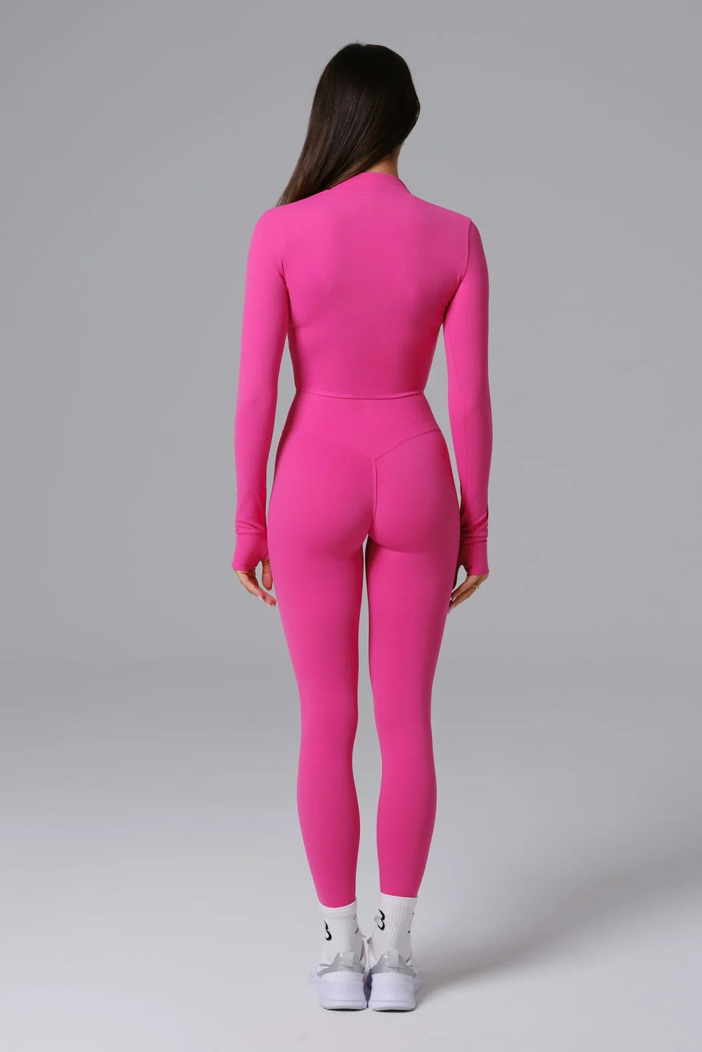 Flex Crop Jacket - Magenta