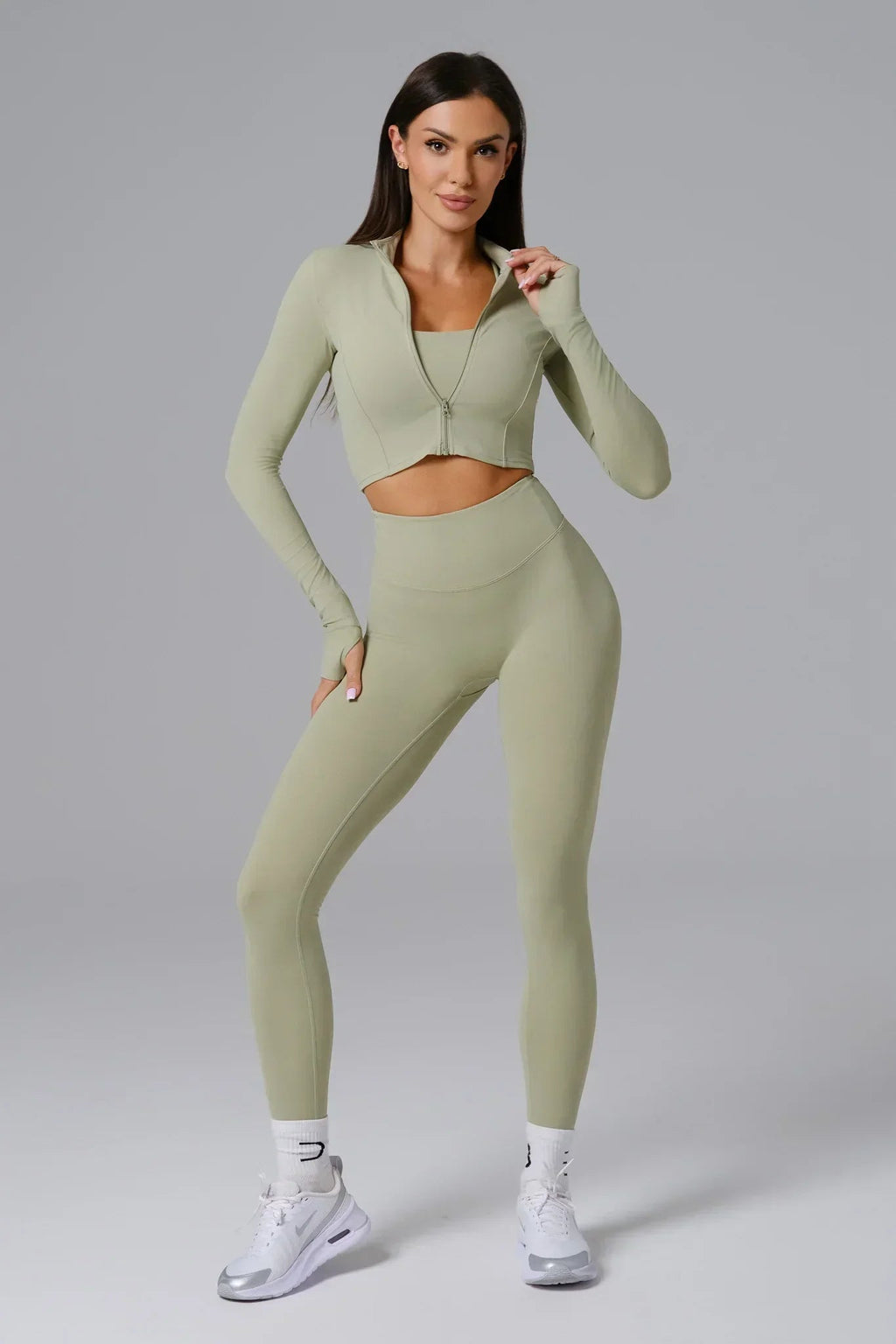 Flex Sports Bra - Pistachio