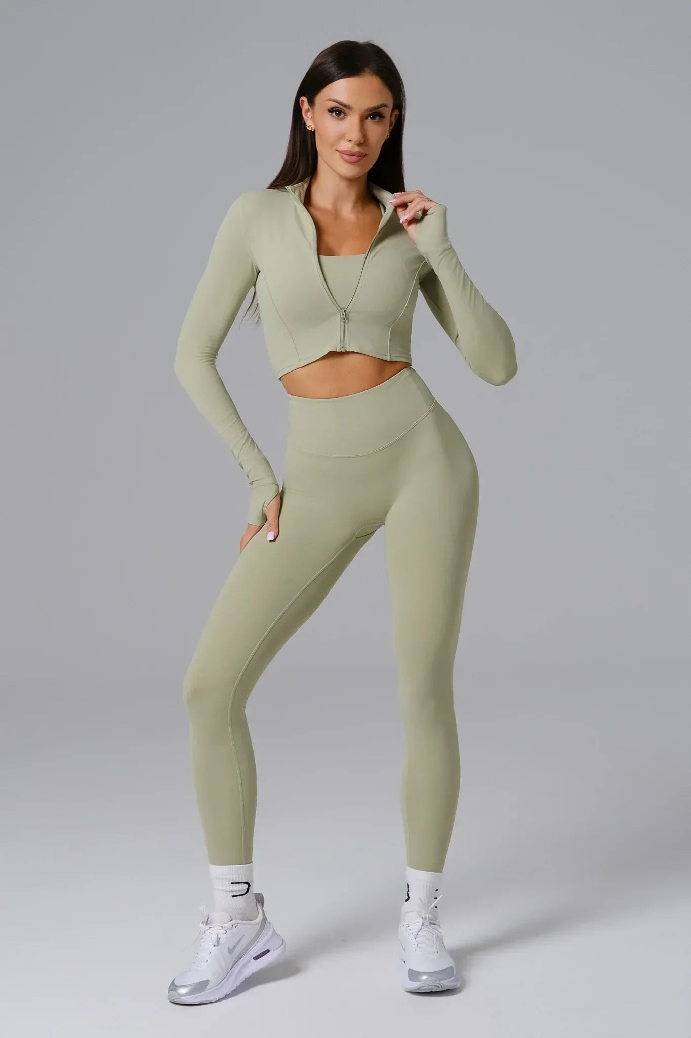 Flex Sports Bra - Pistachio