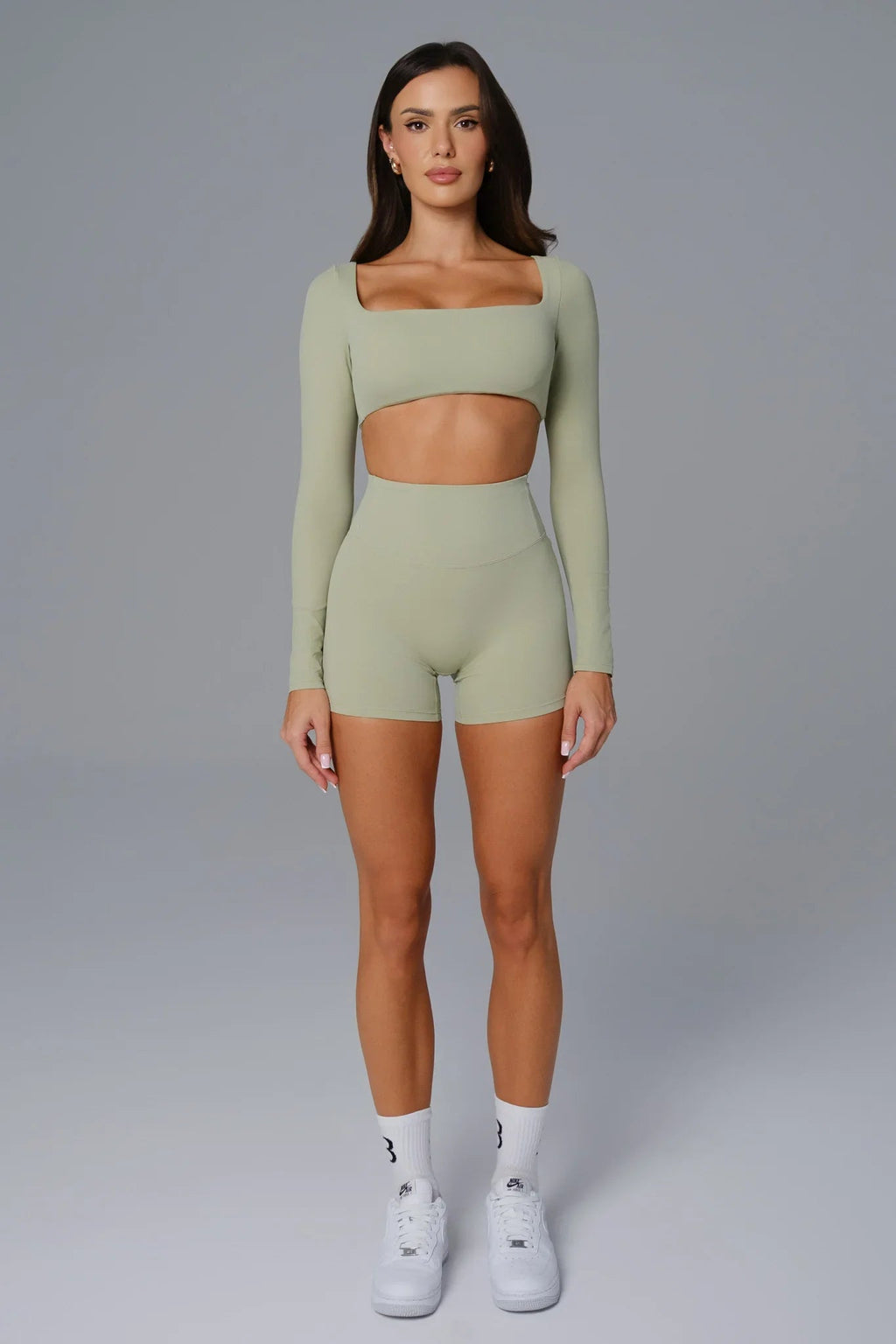 Flex Shorts - Pistachio