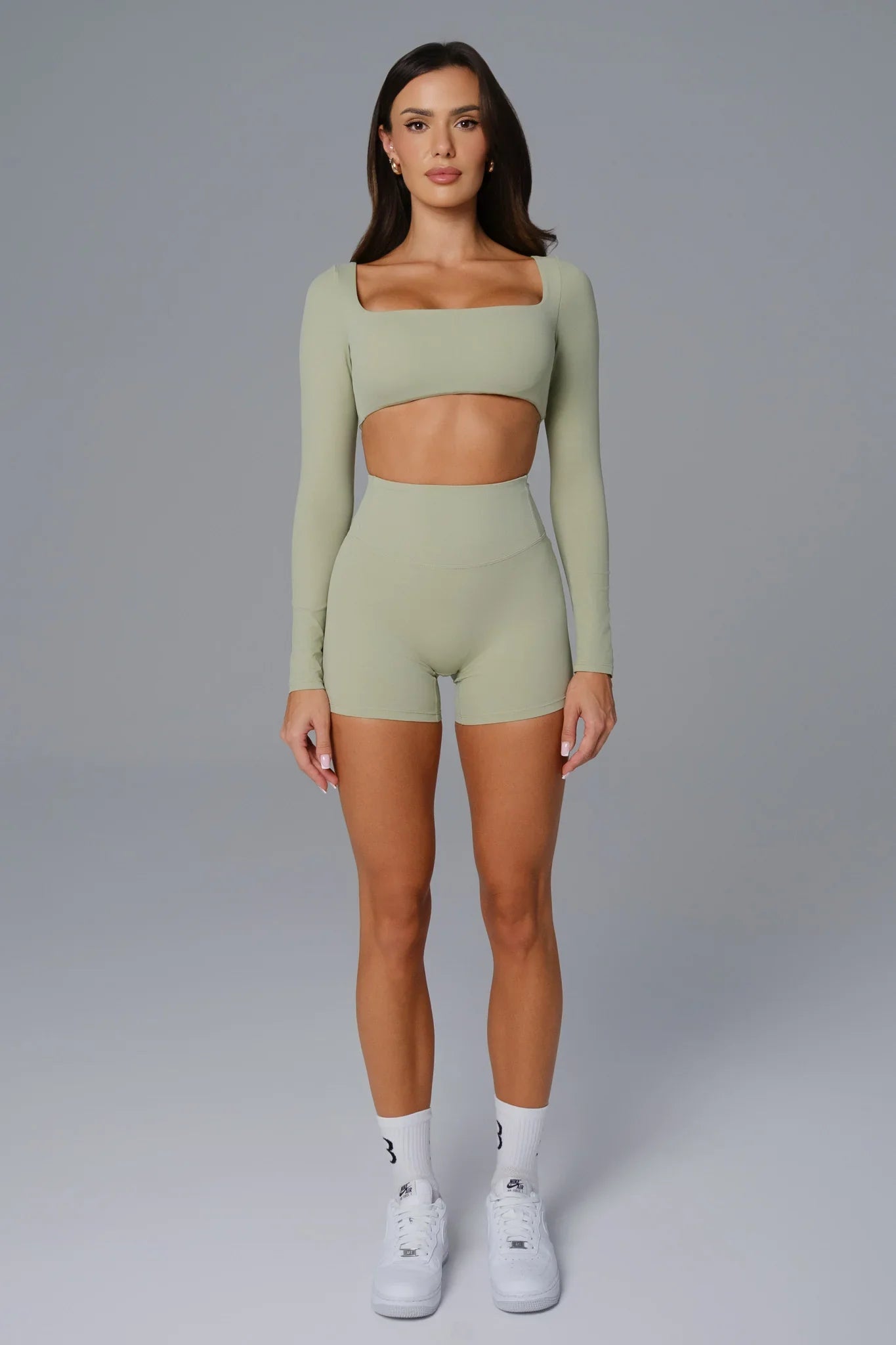 Flex Shorts - Pistachio