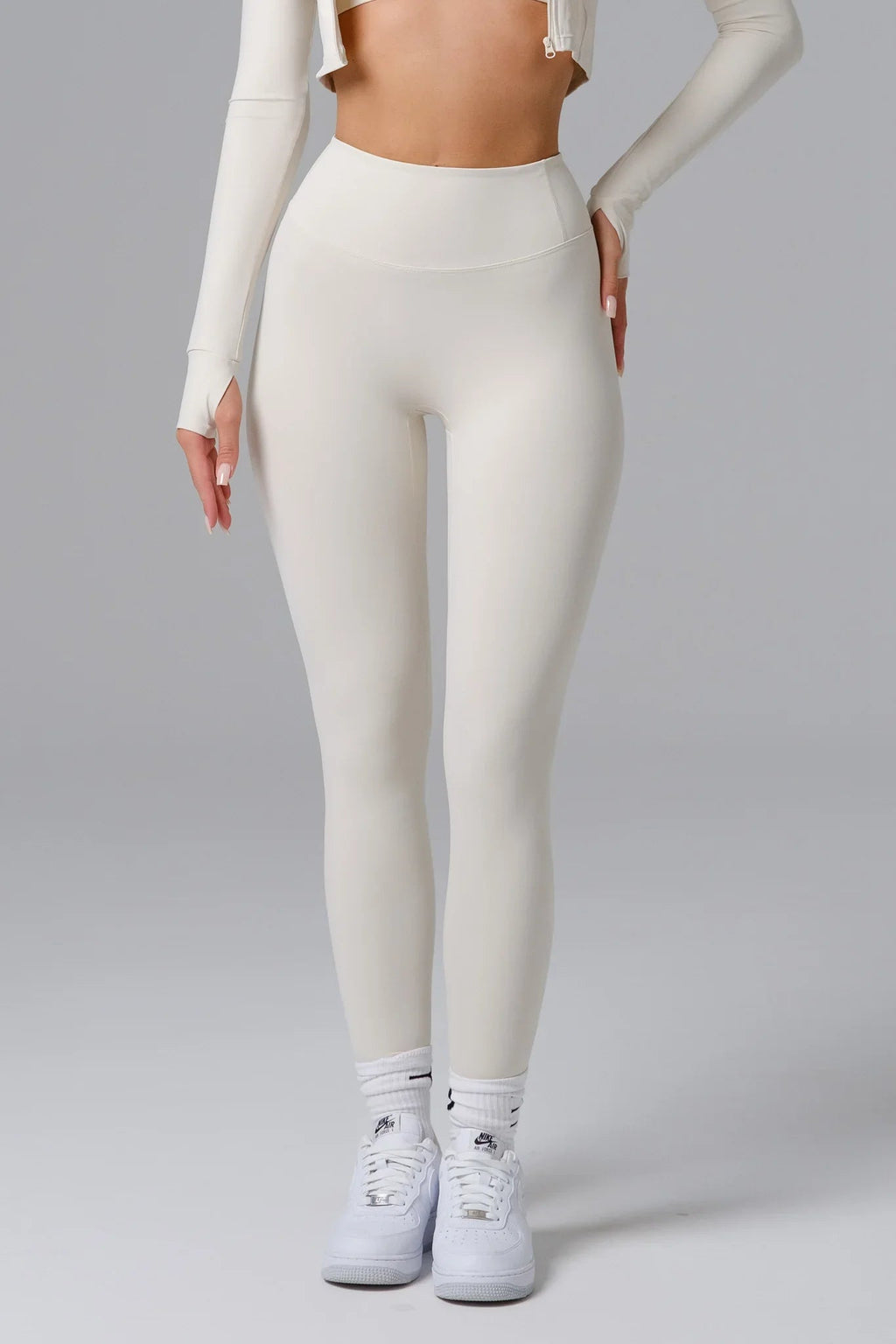 Flex Leggings - Soft Ivory