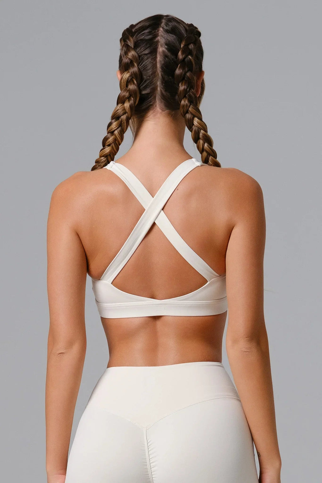 Flex Sports Bra - Soft Ivory