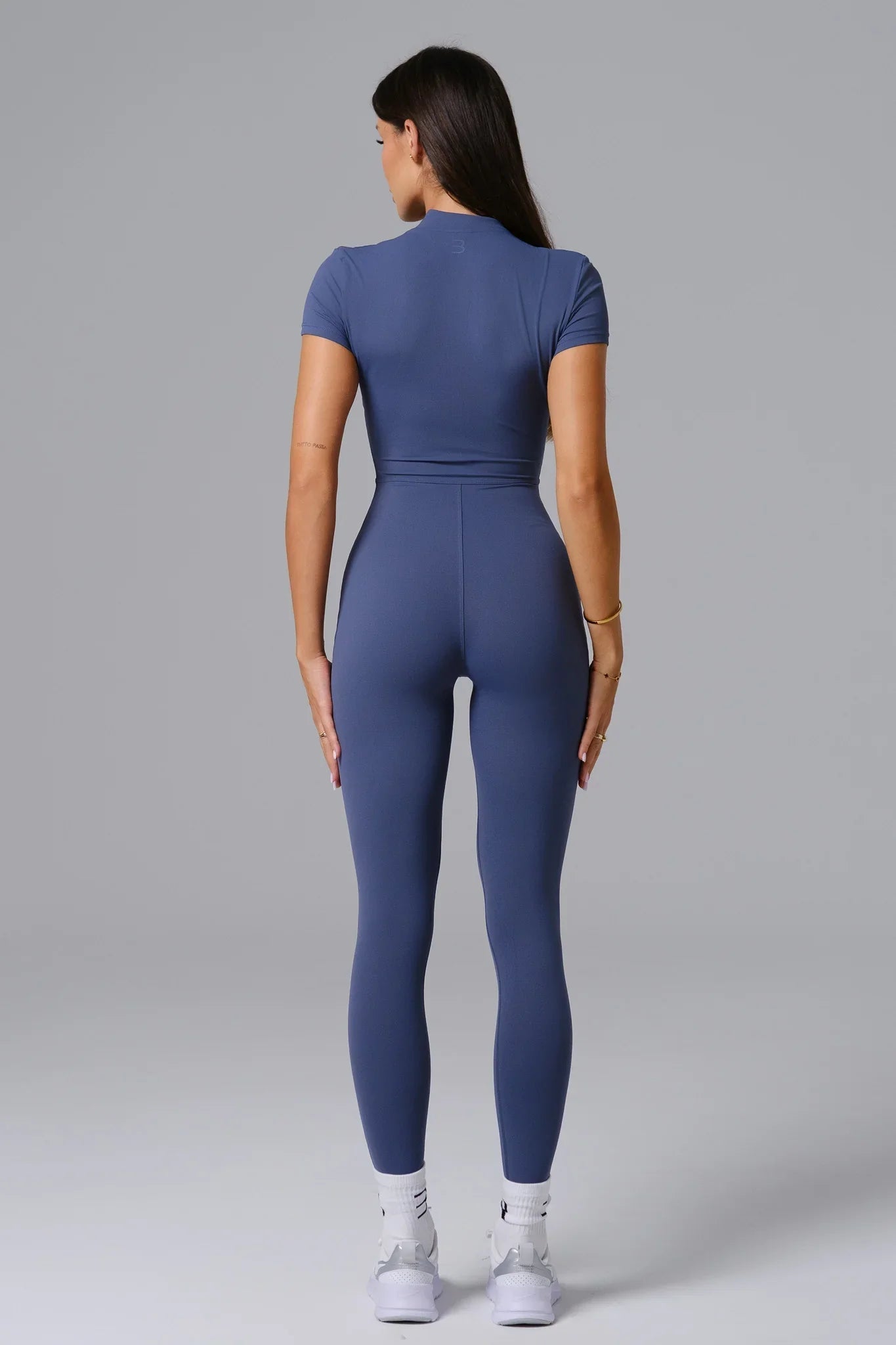 Hailey Jumpsuit - Steel Blue