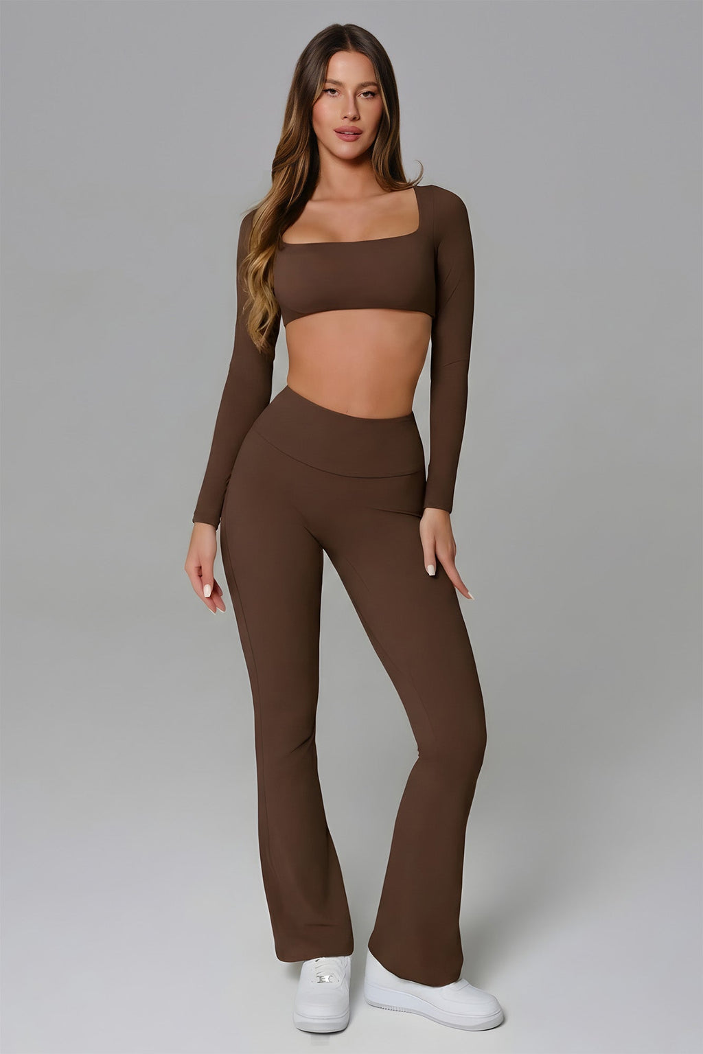 Haven Crop Top - Cocoa