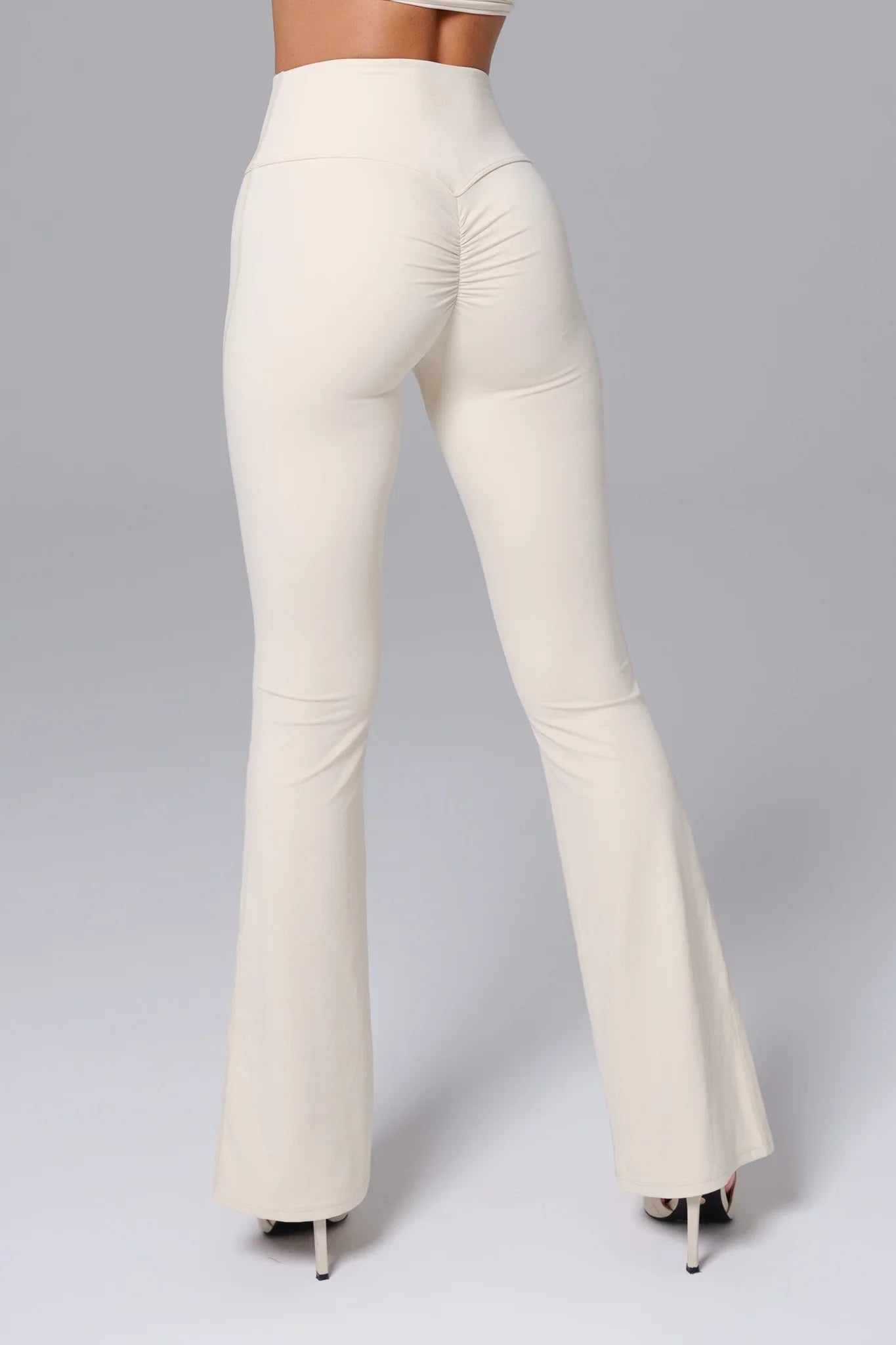 Haven Flare Leggings - Cream