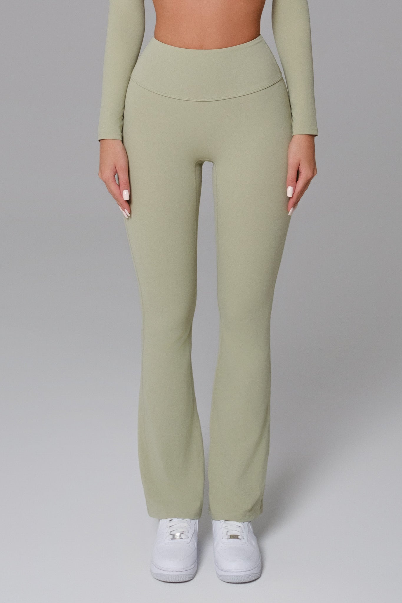Haven Flare Leggings - Pistachio