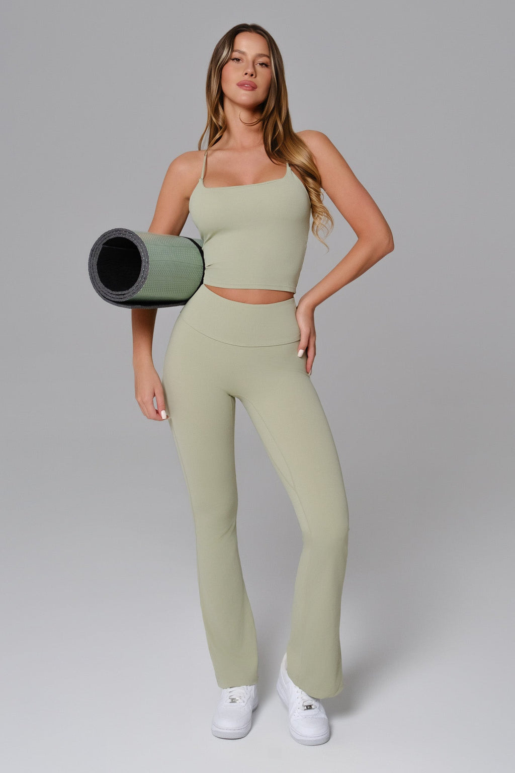 Haven Flare Leggings - Pistachio
