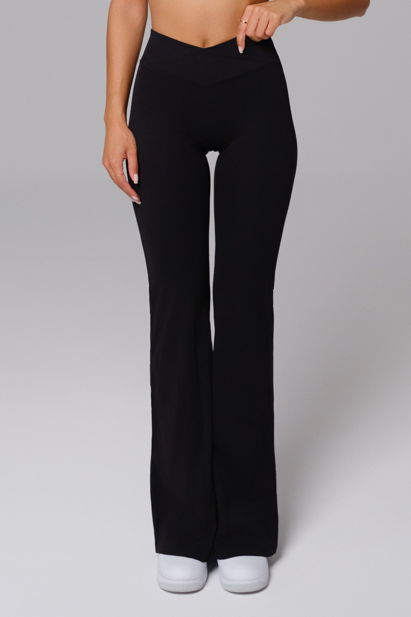 Maeve Flare Leggings - Black