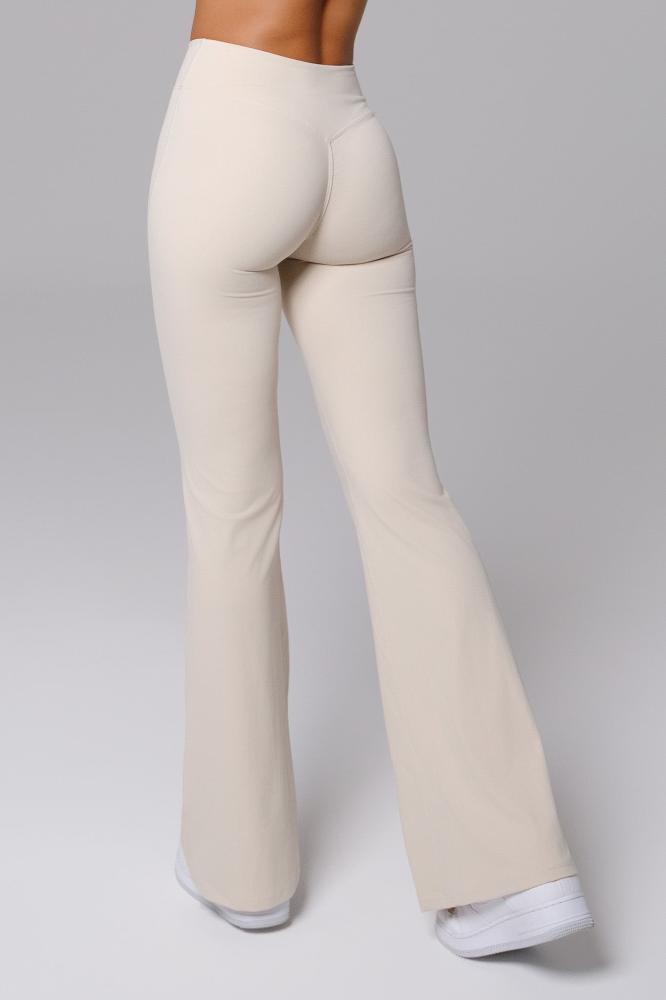 Maeve Flare Leggings - Ivory