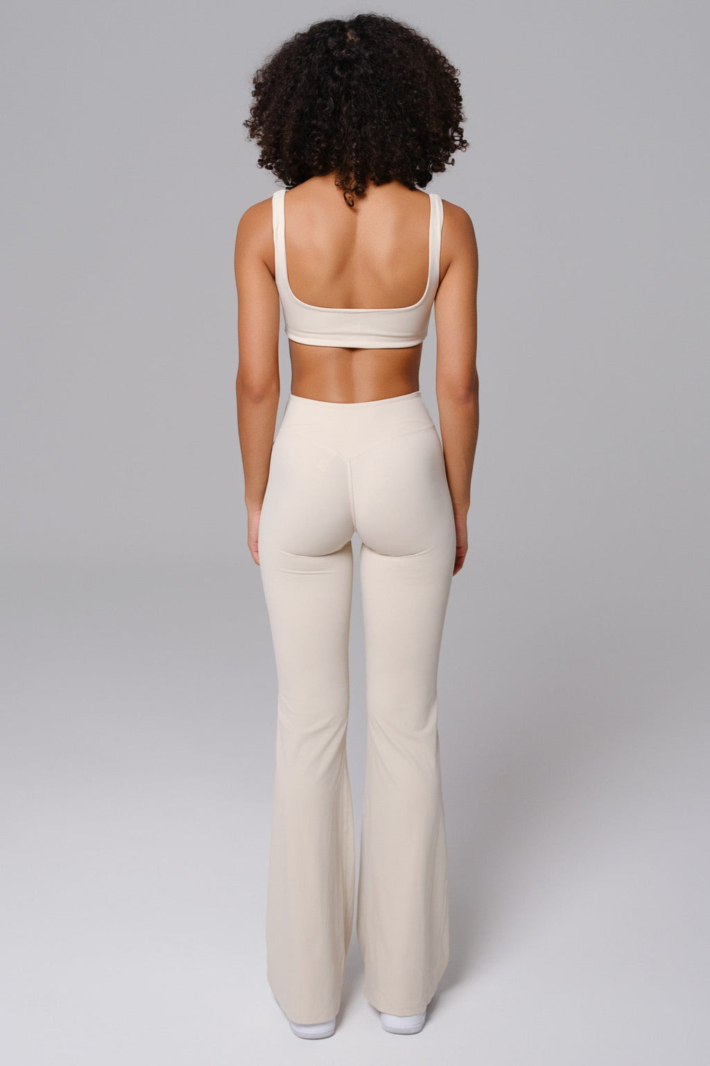 Maeve Flare Leggings - Ivory