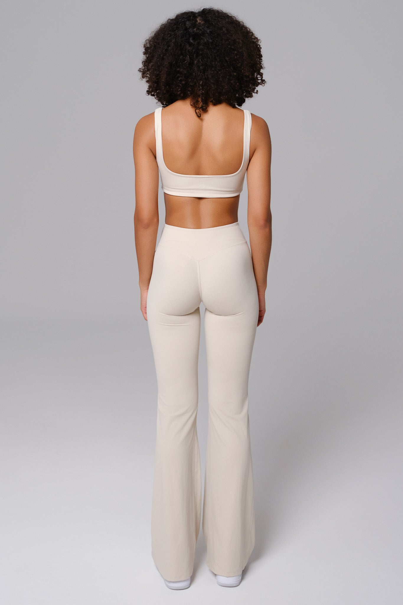Maeve Flare Leggings - Ivory