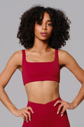 Maeve Sports Bra - Maroon