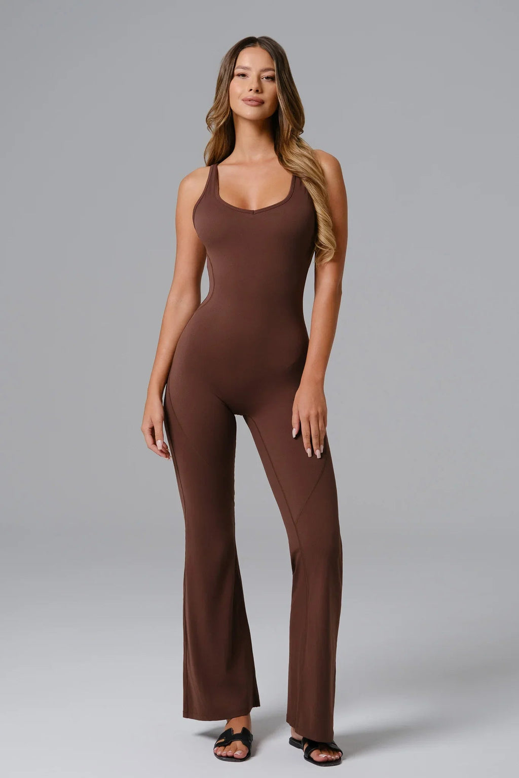 Maya Jumpsuit - Ash Brown