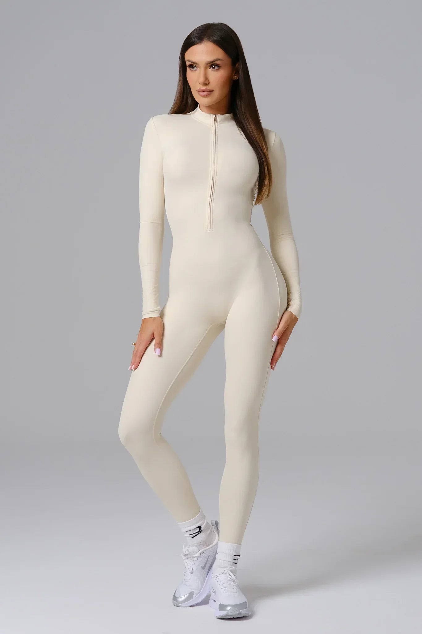 Mia Jumpsuit Winter Edition - Cream (FINAL SALE)