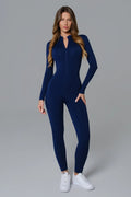 Mia Jumpsuit Winter Edition - Navy (FINAL SALE)